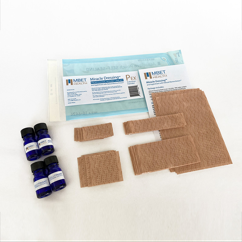 Expanded Professional Miracle Dressing Wound Care Kit